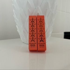 NEW Jeffree Star VelourLiquid Lipstick Bundle - Play Your Luck & Tangerine Queen